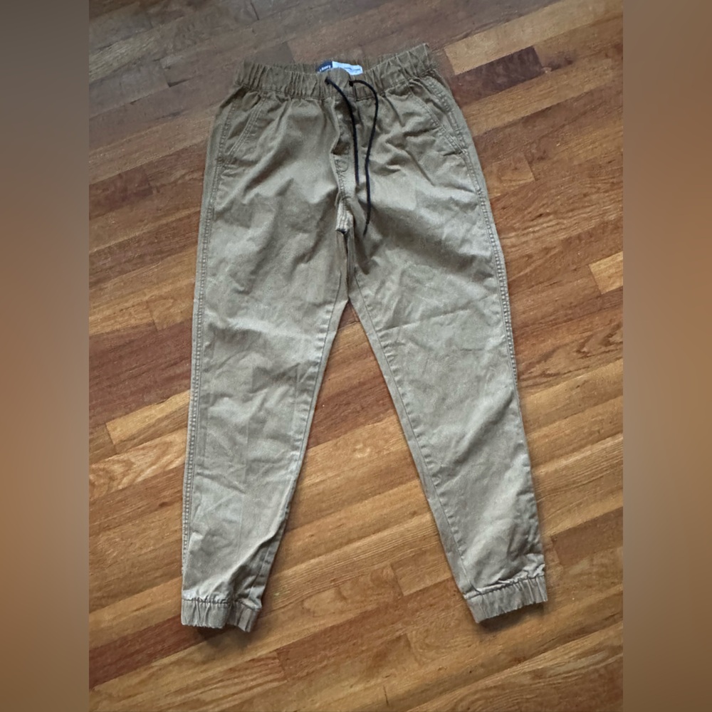 Old Navy Tan Sweatpants Relaxed Fit Joggers